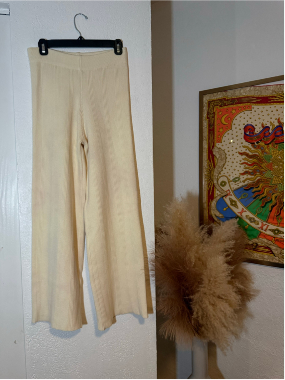 Preowned, Women's Princess Polly Wide Leg Pants , Size 6 , Beige